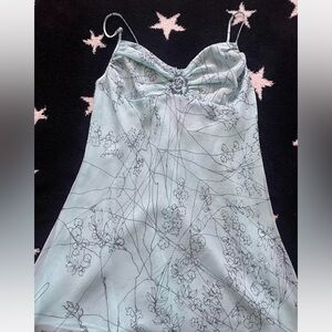 Jones New York Light Blue and Black Top